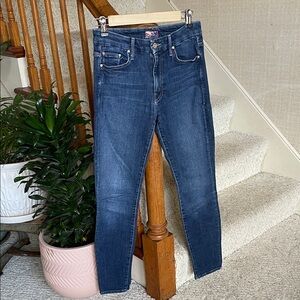 MOTHER High Waisted Looker Skinny Jeans 26